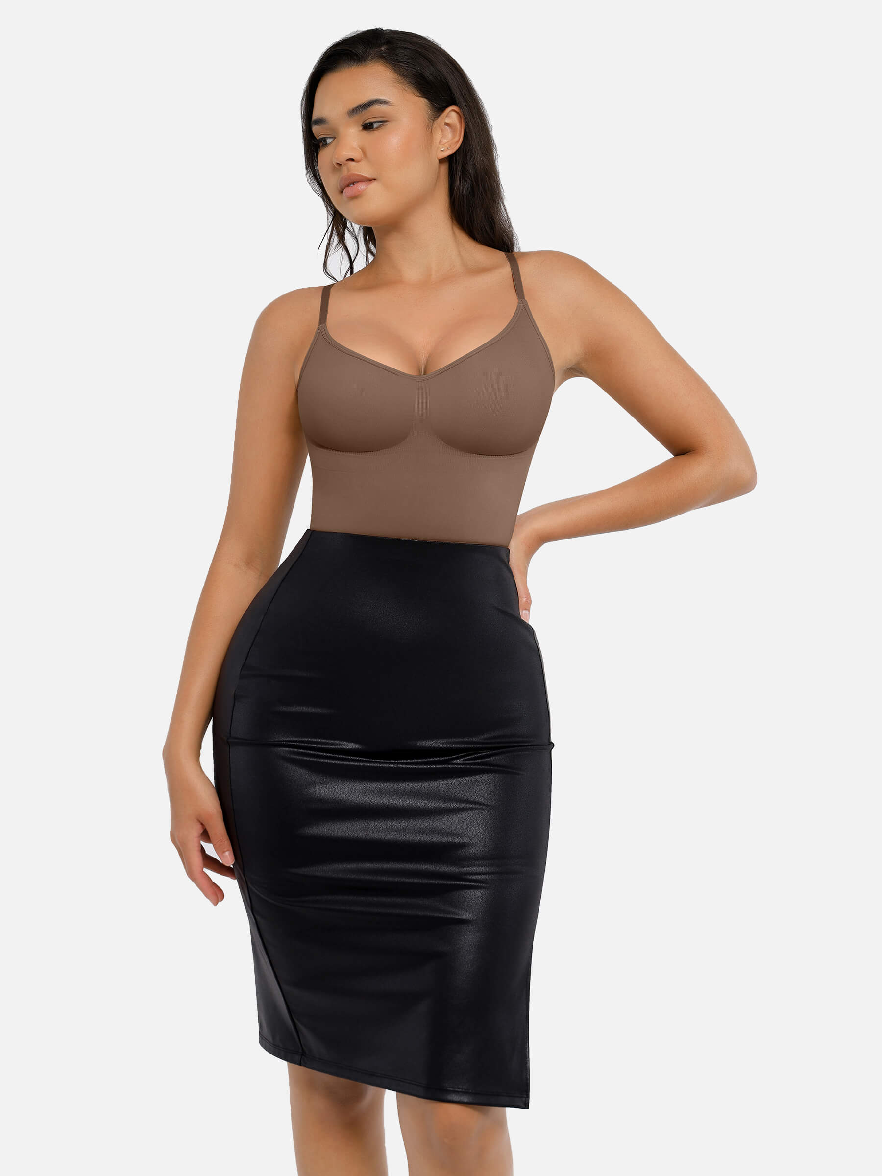 HeyCurve| Tummy Control Seamless Thong Bodysuit