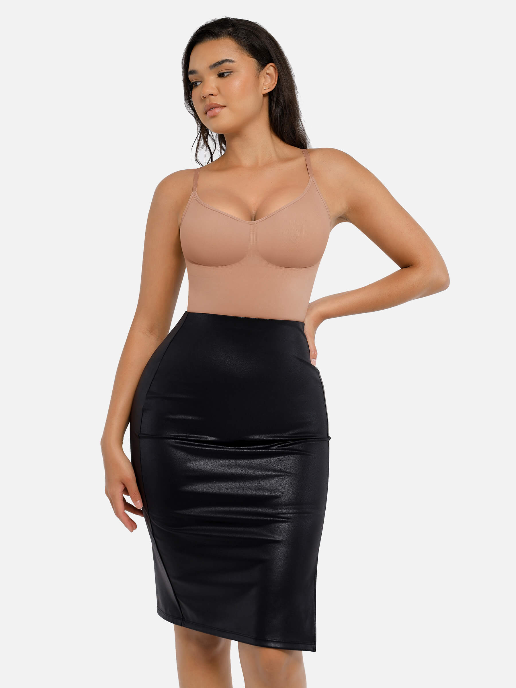 HeyCurve| Tummy Control Seamless Thong Bodysuit