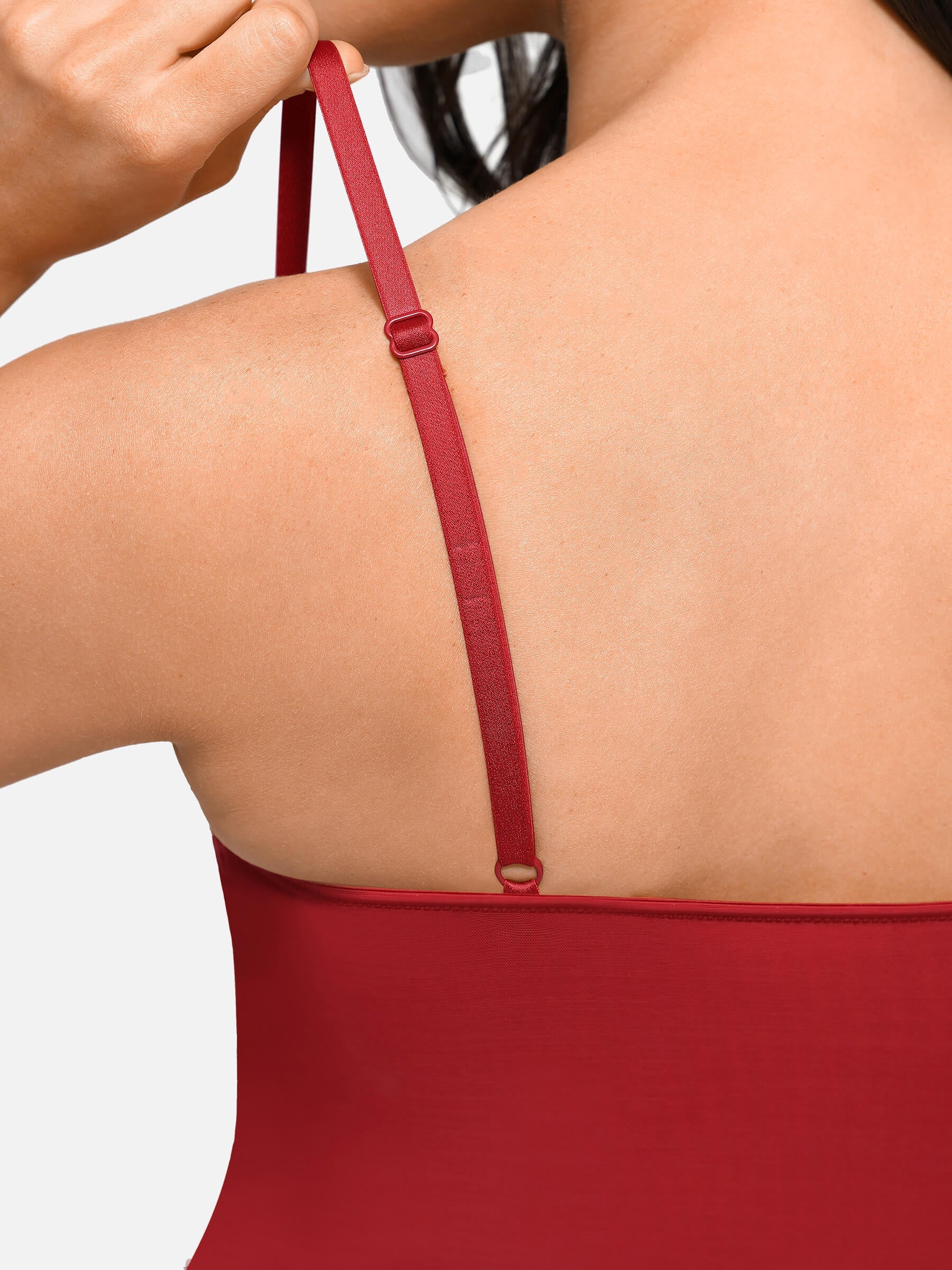 Hej Curve| V-ringad Elegant Spets Formande Trosor Bodysuit