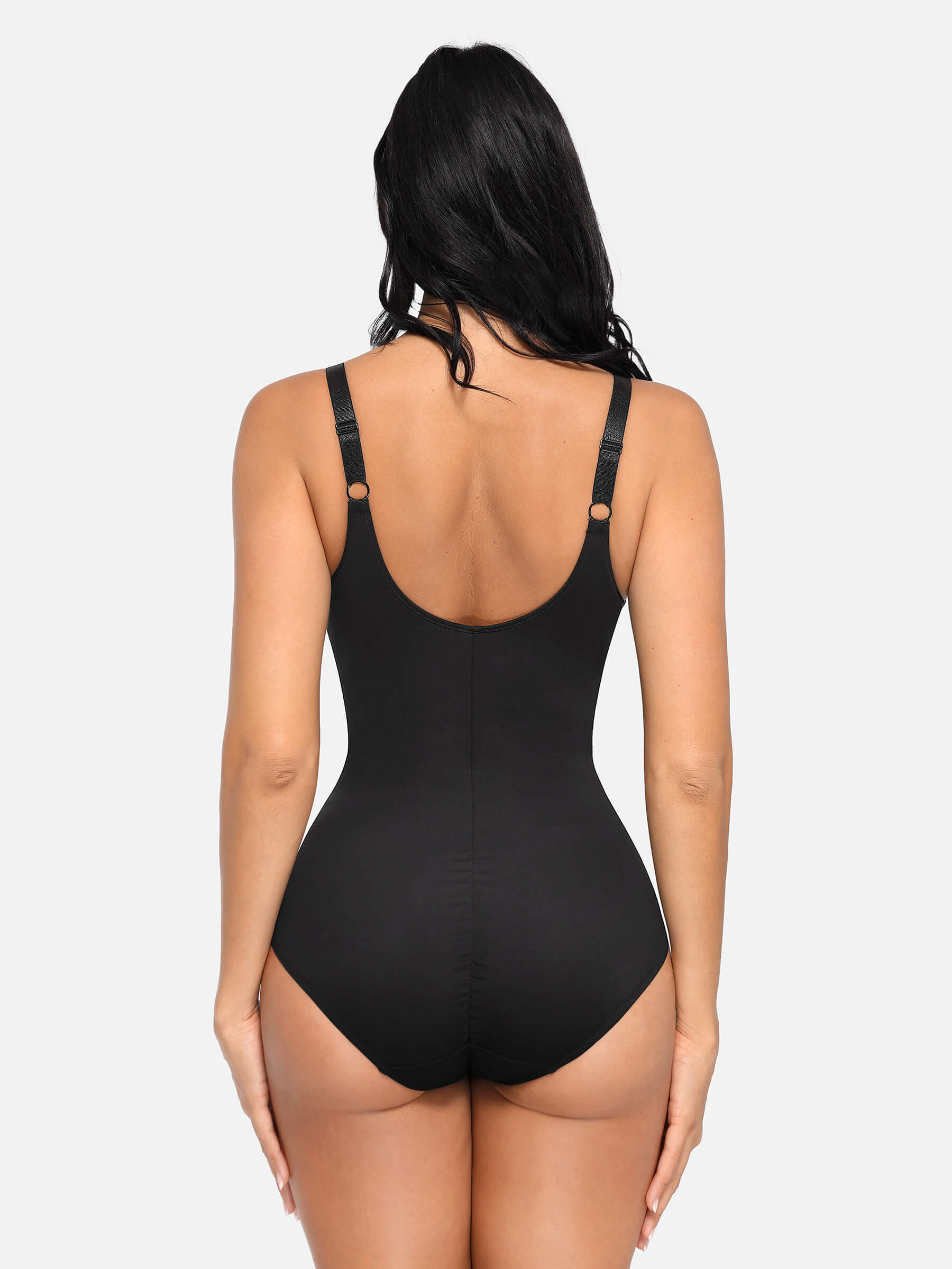 HeyCurve| Deep V Neck Tummy Control Shapewear Bodysuit
