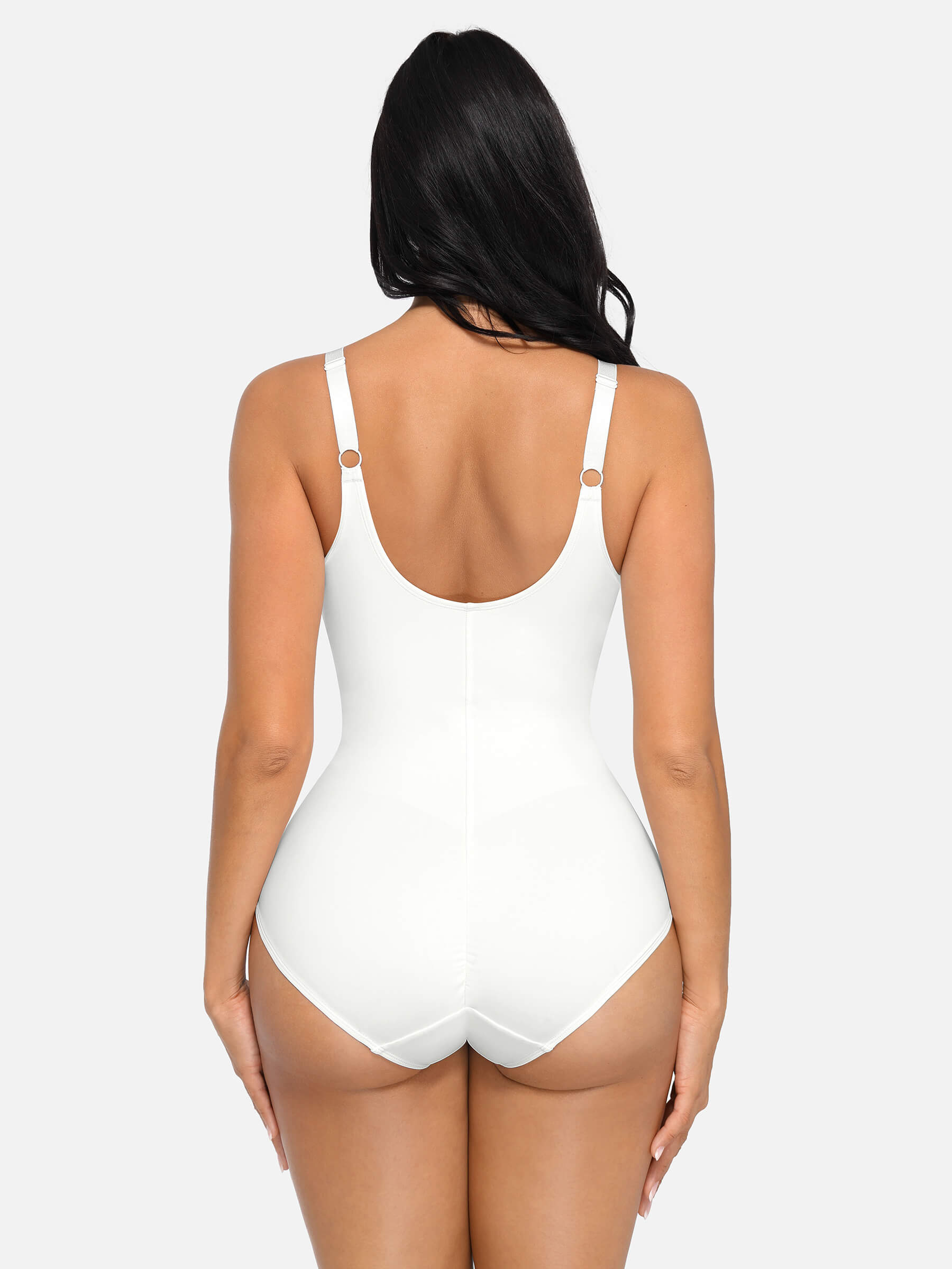 HeyCurve| Deep V Neck Tummy Control Shapewear Bodysuit